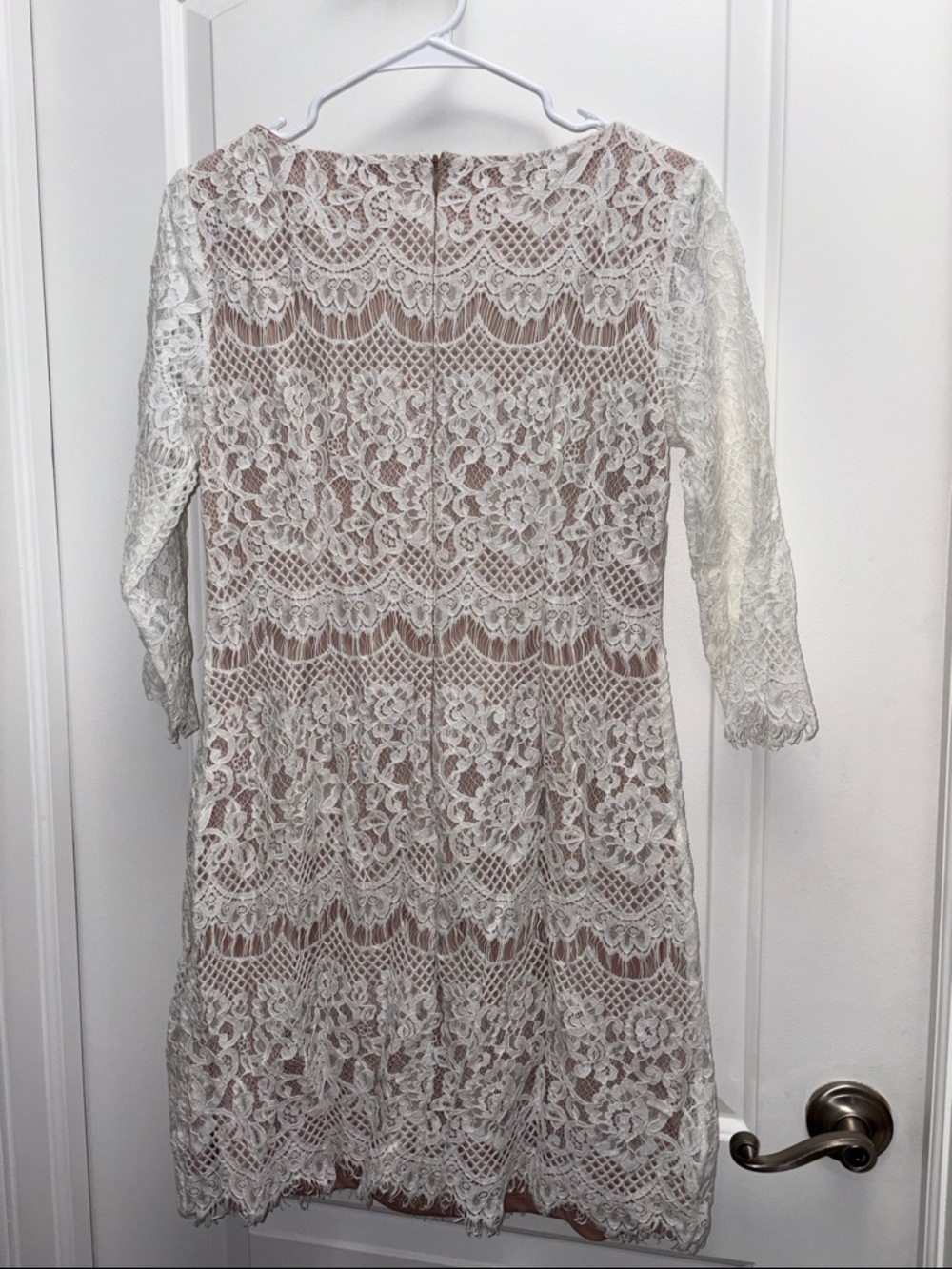 Jessica Howard Lace Boho Midi Dress - Size 6 - Picture 11 of 12